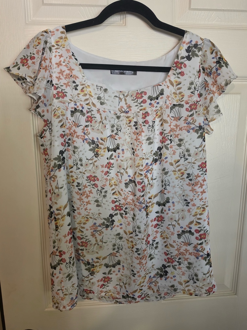 Allegra K Floral Blouse